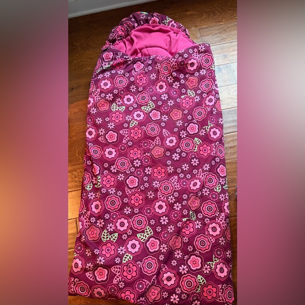 Floral Pink Sleeping Bag by Outside Baby